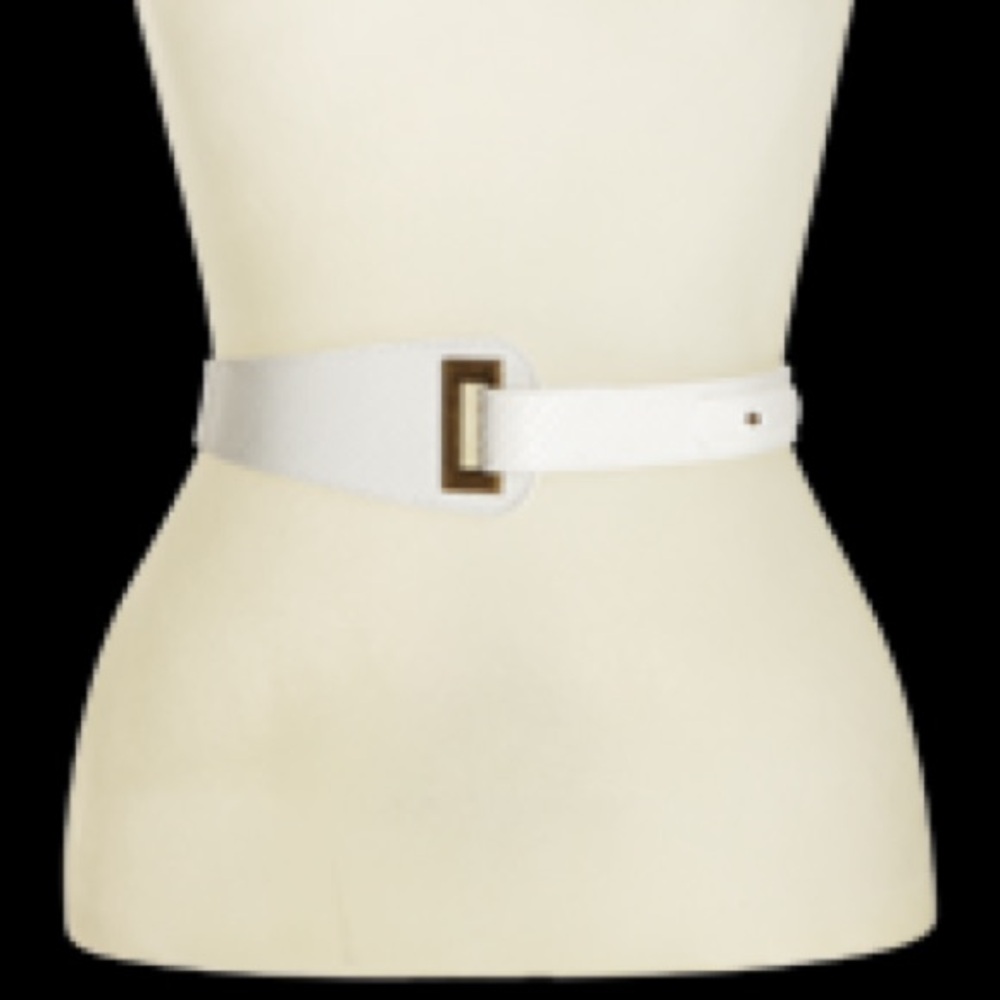 ✨Worth White Belt Genuine Leather Belt✨